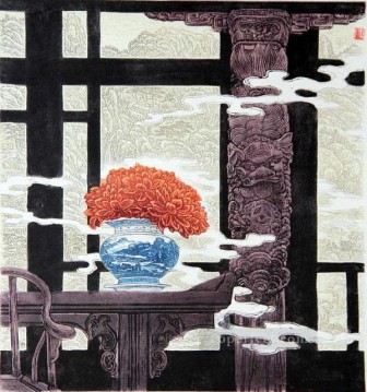Chino Painting - impresión de porcelana tradicional china
